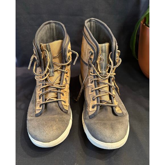 Men’s Sorel Explorer Mission Boots Suede Waterproof Wet Sand Shoes, size 9 main image 5